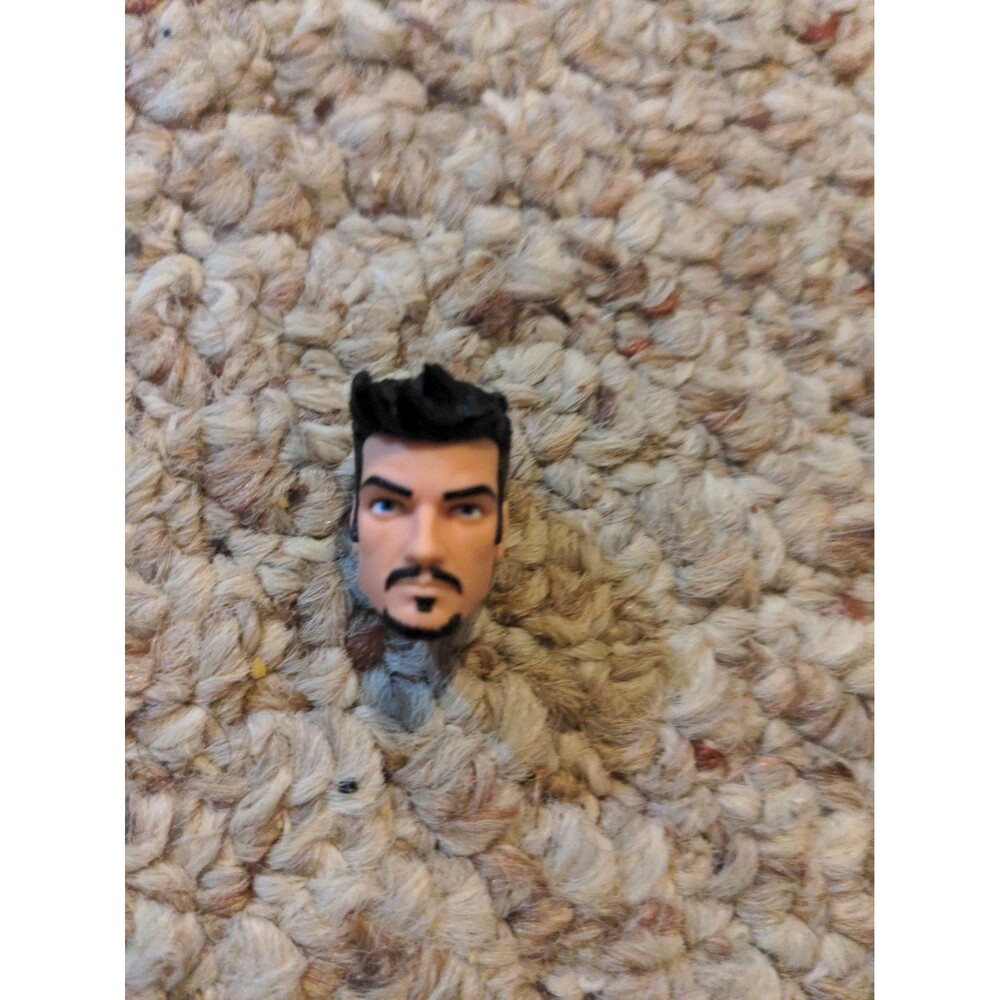Marvel Legends Series Invincible Iron Man Tony Stark Head Fodder 1/12 Scale